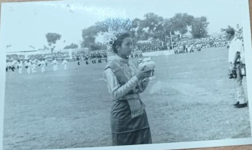 Pementasan Tari Ranup Lampuan dalam dokumentasi Budaya Aceh.