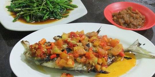 Ikan asin rica khas Kalimantan Utara