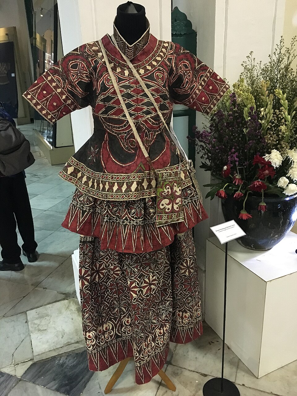 Busana kulit kayu Lore Bada; diperkecil dari berkas asli. Foto: 26Isabella, CC BY-SA 4.0.