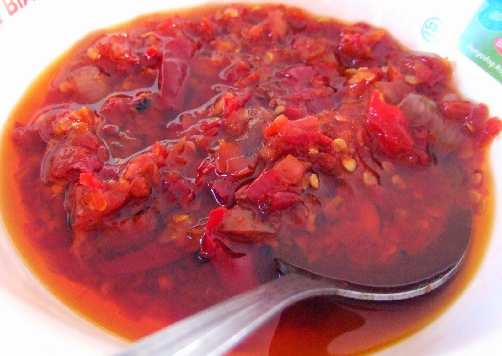 Sambal rica-rica Manado dari entri Budaya Indonesia.